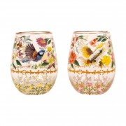 Glass Tumbler Large | he Secret World Of The Bush | Set of 2 Glass Tumbler Large | he Secret World Of The Bush | Set of 2